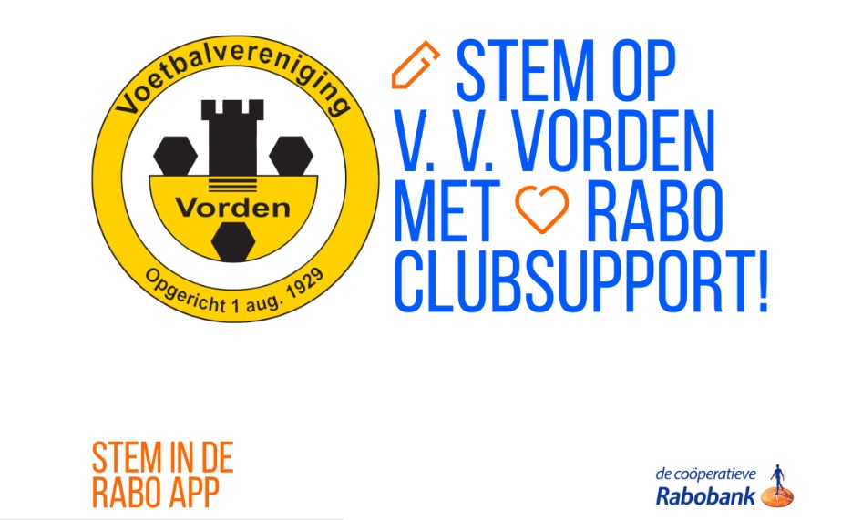 Rabobank Clubsupport – Stem op v.v. Vorden en SBS Vorden