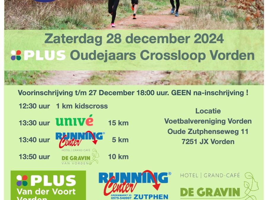 PLUS Oudejaars Crossloop Vorden 2024